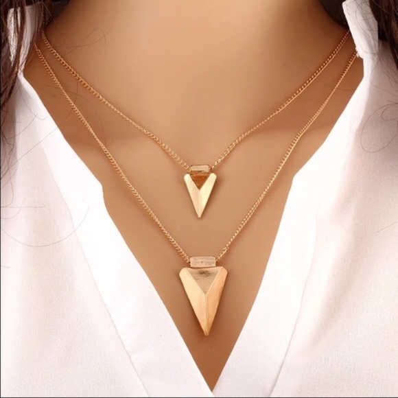 Kathrono Jewelry - ⭐️ New list! ⭐️ BoHo double arrowheads necklace